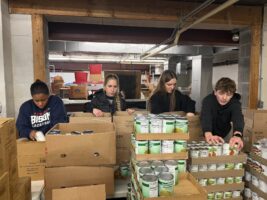 Kids Packing Food